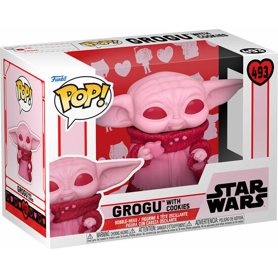 FIGURA POP STAR WARS VALENTINES GROGU image 2