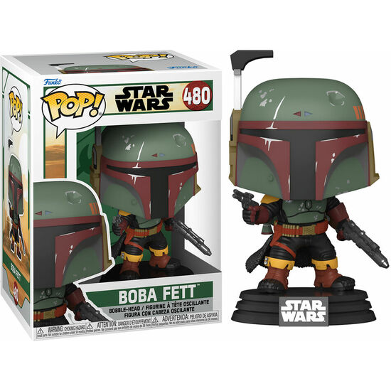 FIGURA POP STAR WARS THE BOOK OF BOBA BOBA FETT image 0