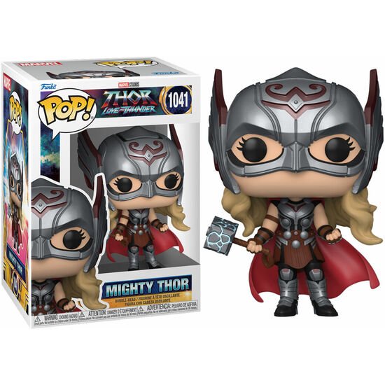 FIGURA POP MARVEL THOR LOVE AND THUNDER MIGHTY THOR image 0