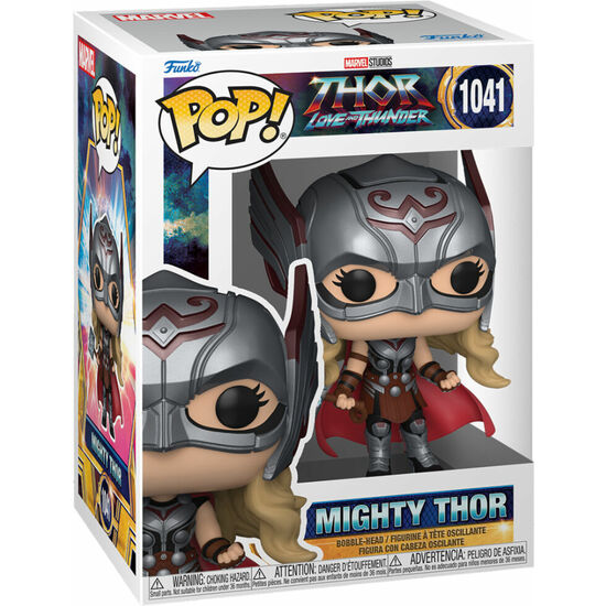 FIGURA POP MARVEL THOR LOVE AND THUNDER MIGHTY THOR image 2