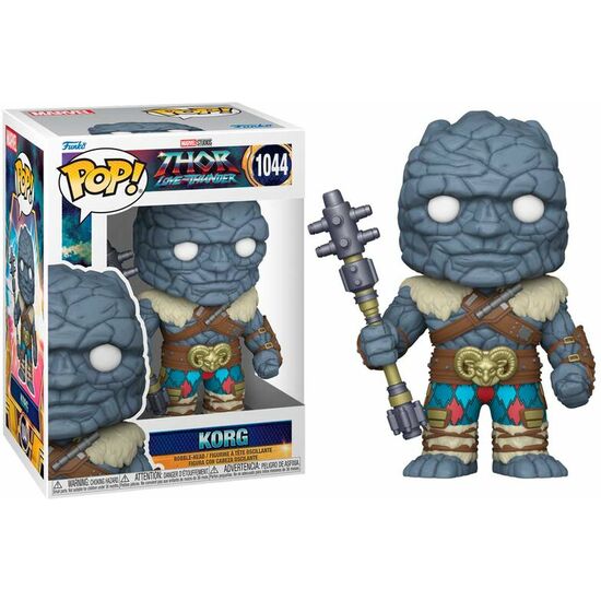 FIGURA POP MARVEL THOR LOVE AND THUNDER KORG image 0