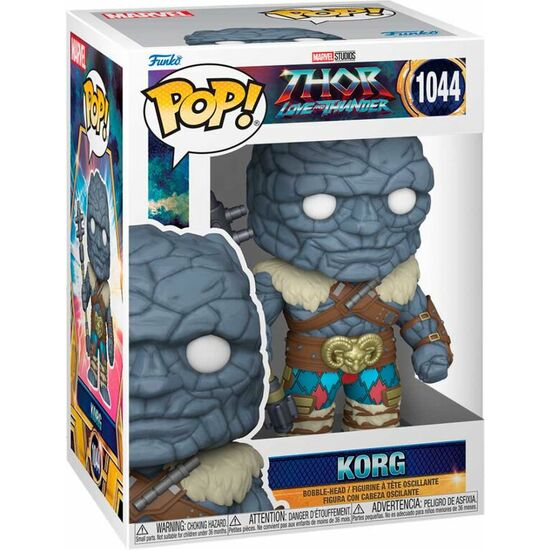 FIGURA POP MARVEL THOR LOVE AND THUNDER KORG image 1