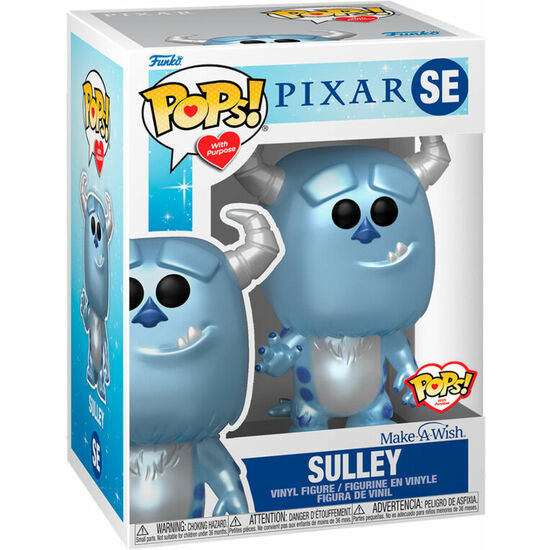 FIGURA POP DISNEY MAKE A WISH SULLEY METALLIC image 1