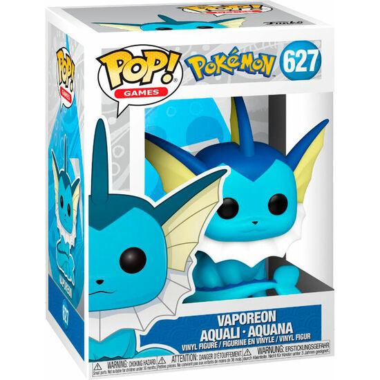 FIGURA POP POKEMON VAPOREON image 0