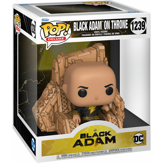 FIGURA POP DC COMICS BLACK ADAM - BLACK ADAM ON THRONE image 0