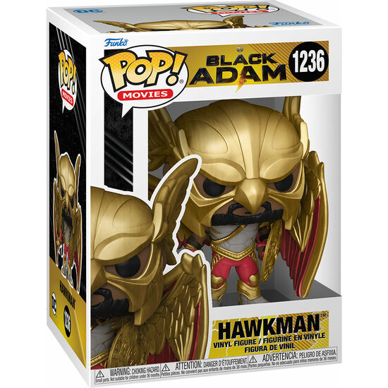 FIGURA POP DC COMICS BLACK ADAM HAWKMAN image 0