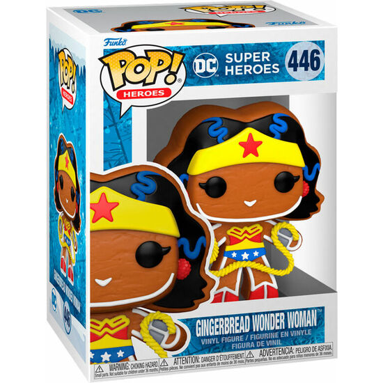 FIGURA POP DC COMICS HOLIDAY GINGERBREAD WONDER WOMAN image 0