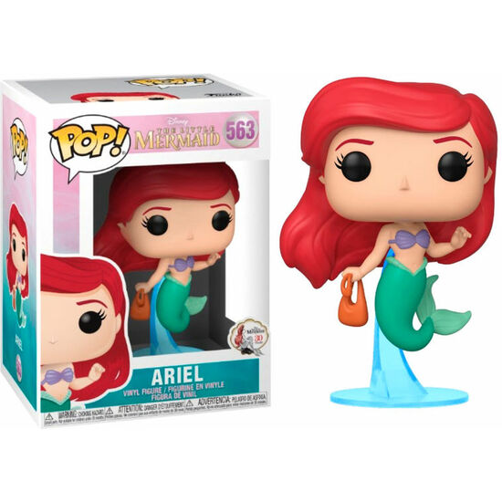 FIGURA POP DISNEY LA SIRENITA ARIEL WITH BAG image 0