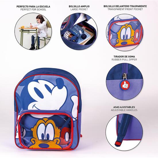 MOCHILA INFANTIL MICKEY BLUE image 4