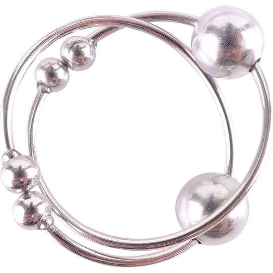 FETISH FANTASY SERIES NIPPLE BULL RINGS SILVER image 2