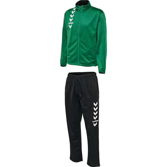 CHÁNDAL HUMMEL - CHAQUETA EN VERDE, PANTALÓN EN NEGRO - POLIÉSTER - UNISEX image 0