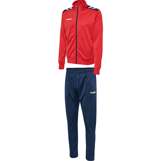 CHÁNDAL HUMMEL - CHAQUETA EN ROJO, PANTALÓN EN AZUL MARINO - POLIÉSTER - UNISEX  image 0