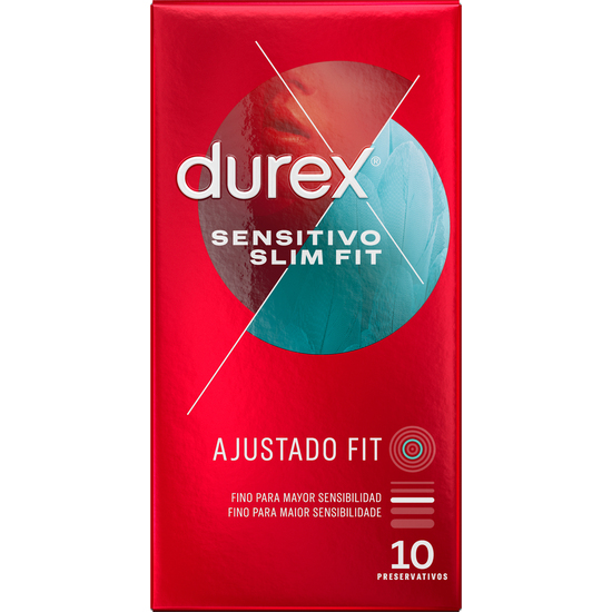 DUREX SENSITIVO SUAVE SLIM FIT 10UDS image 0