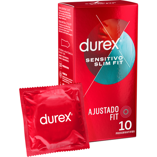 DUREX SENSITIVO SUAVE SLIM FIT 10UDS image 1