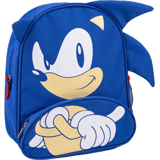 MOCHILA INFANTIL ESCOLAR SONIC BLUE image 0