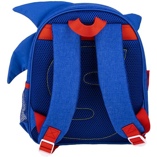 MOCHILA INFANTIL ESCOLAR SONIC BLUE image 1