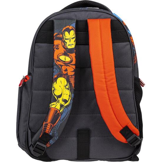 MOCHILA ESCOLAR MEDIANA 42 CM AVENGERS BLACK image 1