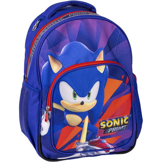 MOCHILA ESCOLAR MEDIANA 42 CM SONIC PRIME PURPLE image 0