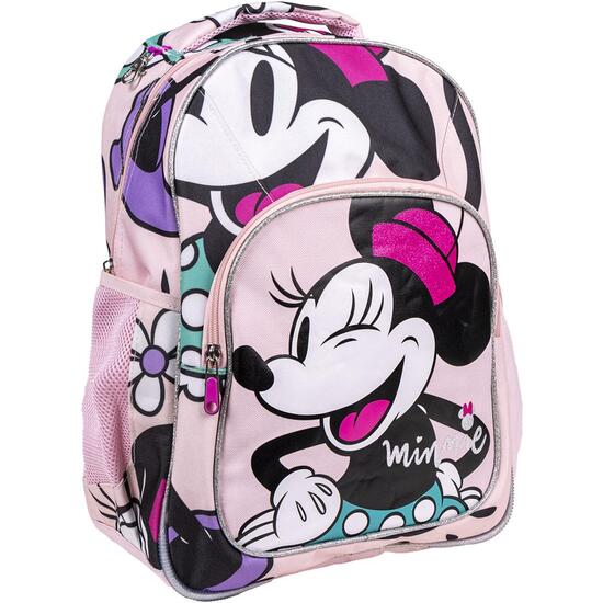 MOCHILA ESCOLAR MEDIANA 42 CM MINNIE PINK image 0