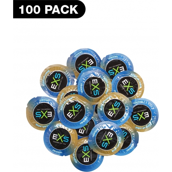 EXS ORIGINAL CONDOMS - 100 PACK image 0