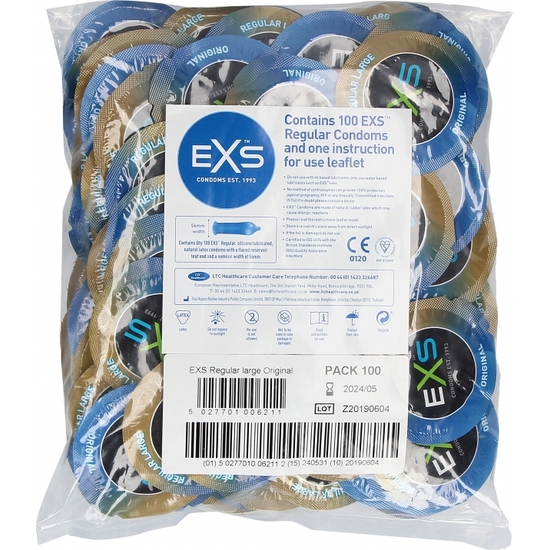 EXS ORIGINAL CONDOMS - 100 PACK image 2