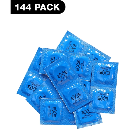 EXS COOLING CONDOMS - 144 PACK image 0