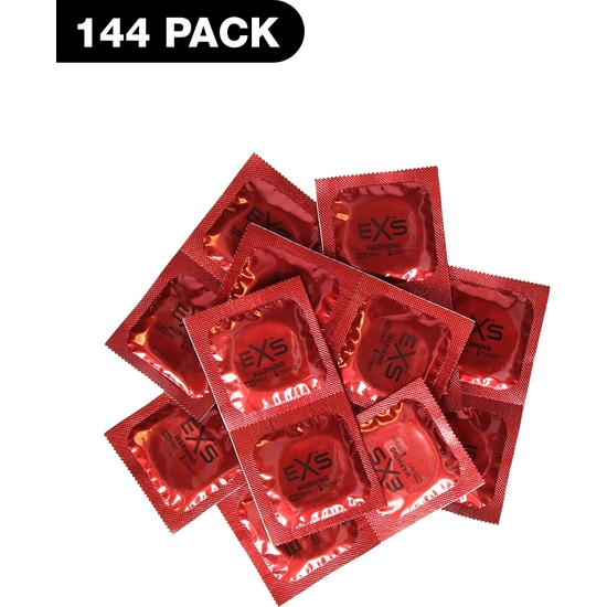 EXS WARMING CONDOMS - 144 PACK image 0