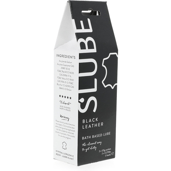 SLUBE - AROMA CUERO NEGRO - 2 X 125 GR image 0