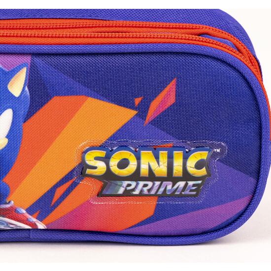 ESTUCHE PORTATODO 2 COMPARTIMENTOS SONIC PRIME PURPLE image 2