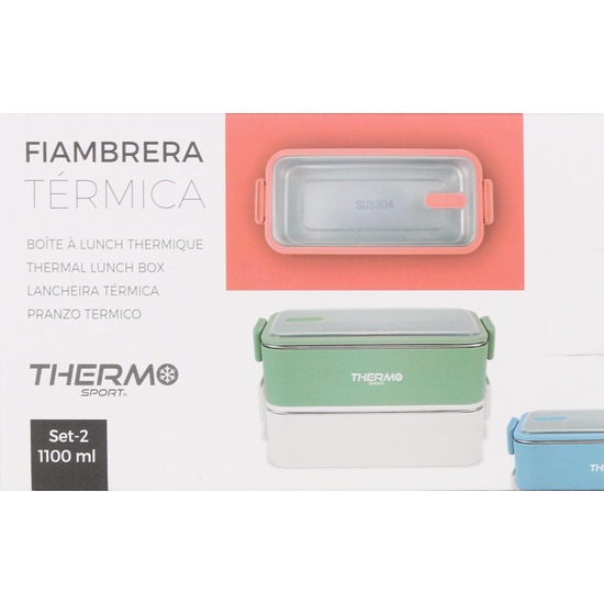 SET2 FIAMBRERA TERMICA RECTANGULAR SS 1.100 image 1