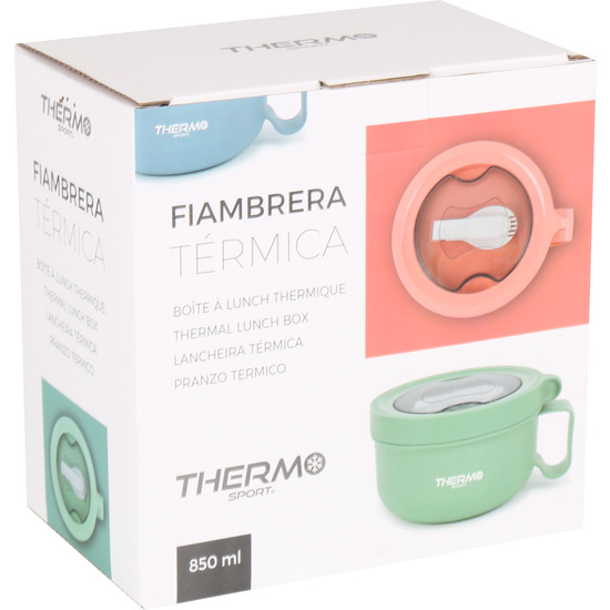 FIAMBRERA TERMICA SS 850ML THERMOSPORT image 3