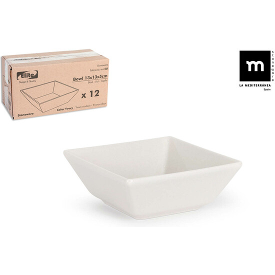 GLOBESAHARA PLATO POSTRE BLANCO 22CM image 3