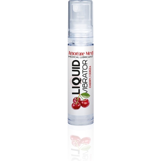 AMOREANE LIQUID VIBRATOR CHERRY 10ML image 0