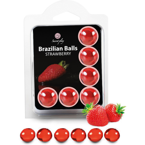 SECRET PLAY SET 6 BRAZILIAN BALLS AROMA FRESA image 0