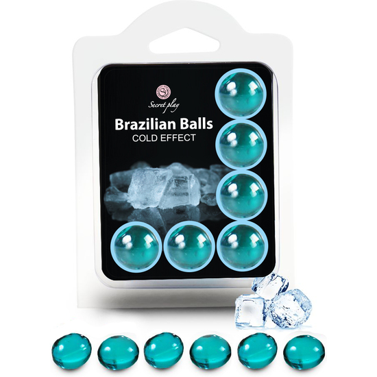 SECRET PLAY SET 6 BRAZILIAN BALLS EFECTO FRIO image 0