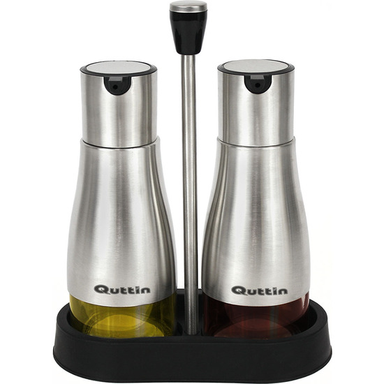 SET2 ACEITERAS INOX CON SOPORTE QUTTIN image 4