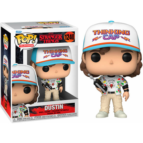 FUNKO POP TV! DUSTIN 1240 - STRANGER THINGS image 0