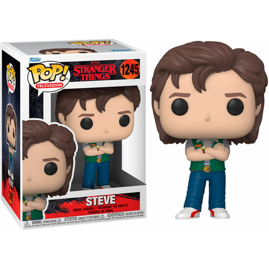 FUNKO POP TV! STEVE 1245 - STRANGER THINGS image 0