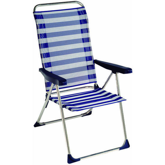 SILLON TUMBONA POSIC.ALUM/TEXT.RAYA image 0