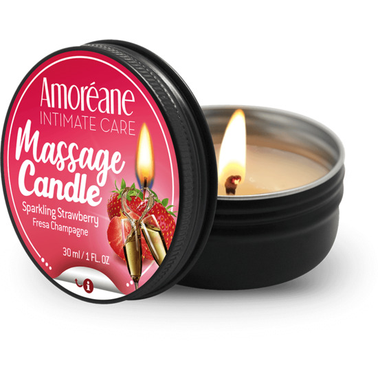 MASSAGE CANDLE SPARKLING STRAWBERRY image 0