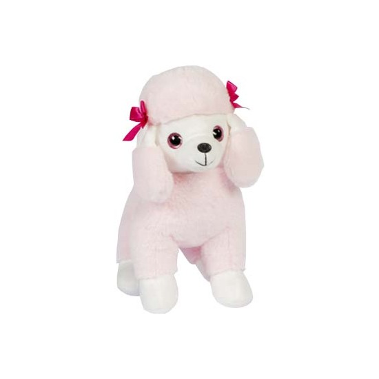 PELUCHE PERRITA MARILYN ROSA 30 CM. image 0