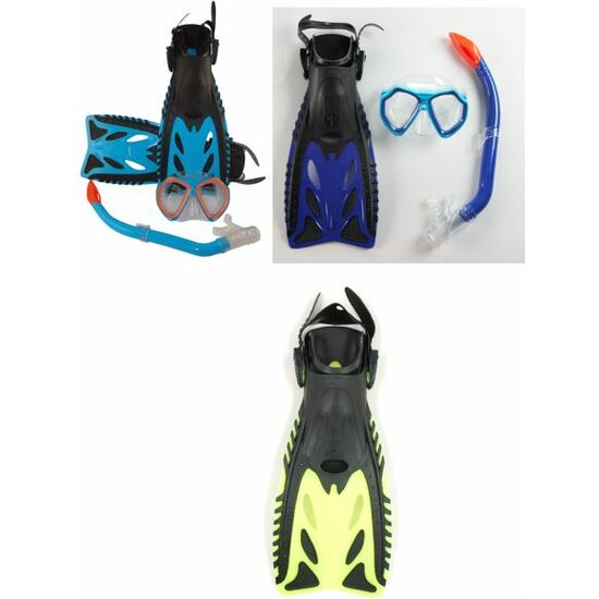 SET BUCEO: GAFAS,TUBO,ALETAS 35-38 image 0