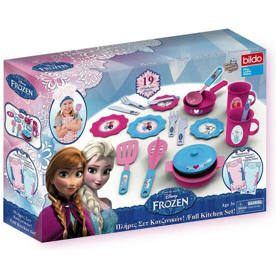 SET DE COCINA FROZEN 19 PZAS. image 0