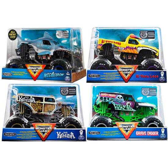 VEHICULO METAL MONSTER JAM 1:24 image 0