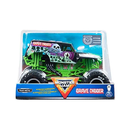 VEHICULO METAL MONSTER JAM 1:24 image 4