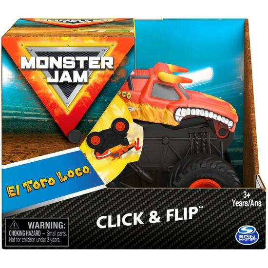 MONSTER JAM CLICK & FLIP 1:43 image 1