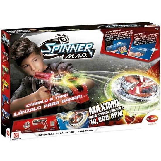 SUPER BLASTER LANZADOR SPINNER MAD image 0