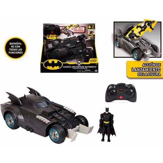 BATMOVIL BATMAN R/C LANZA&DEFIENDE image 0