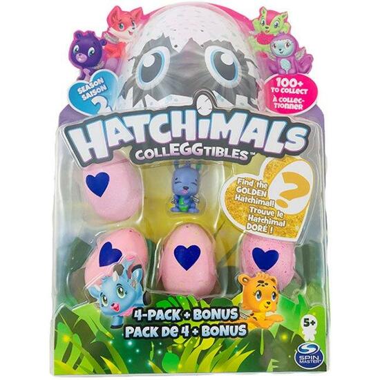 PACK 4 HATCHIMALS + SORPRESA image 1