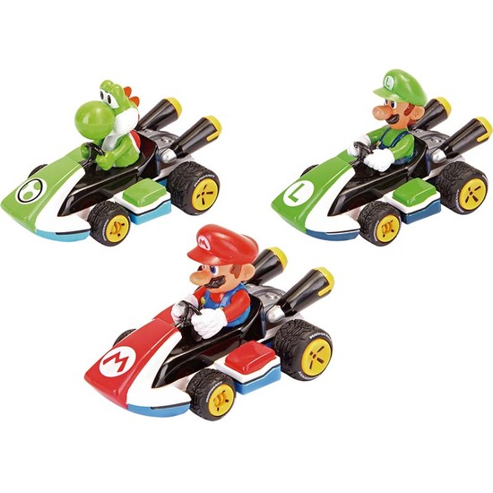 PACK 3 COCHES MARIO KART 1:43 image 1